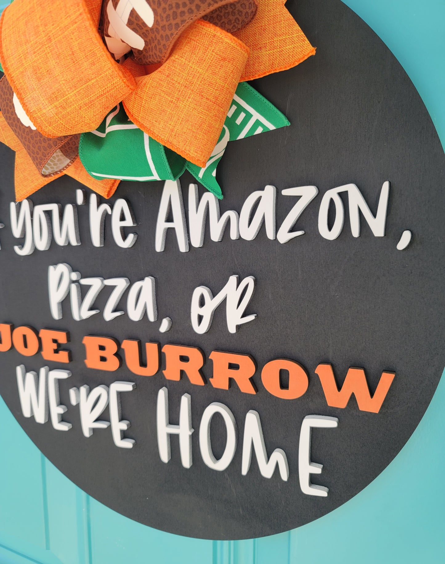 Joe Burrow Door Hanger