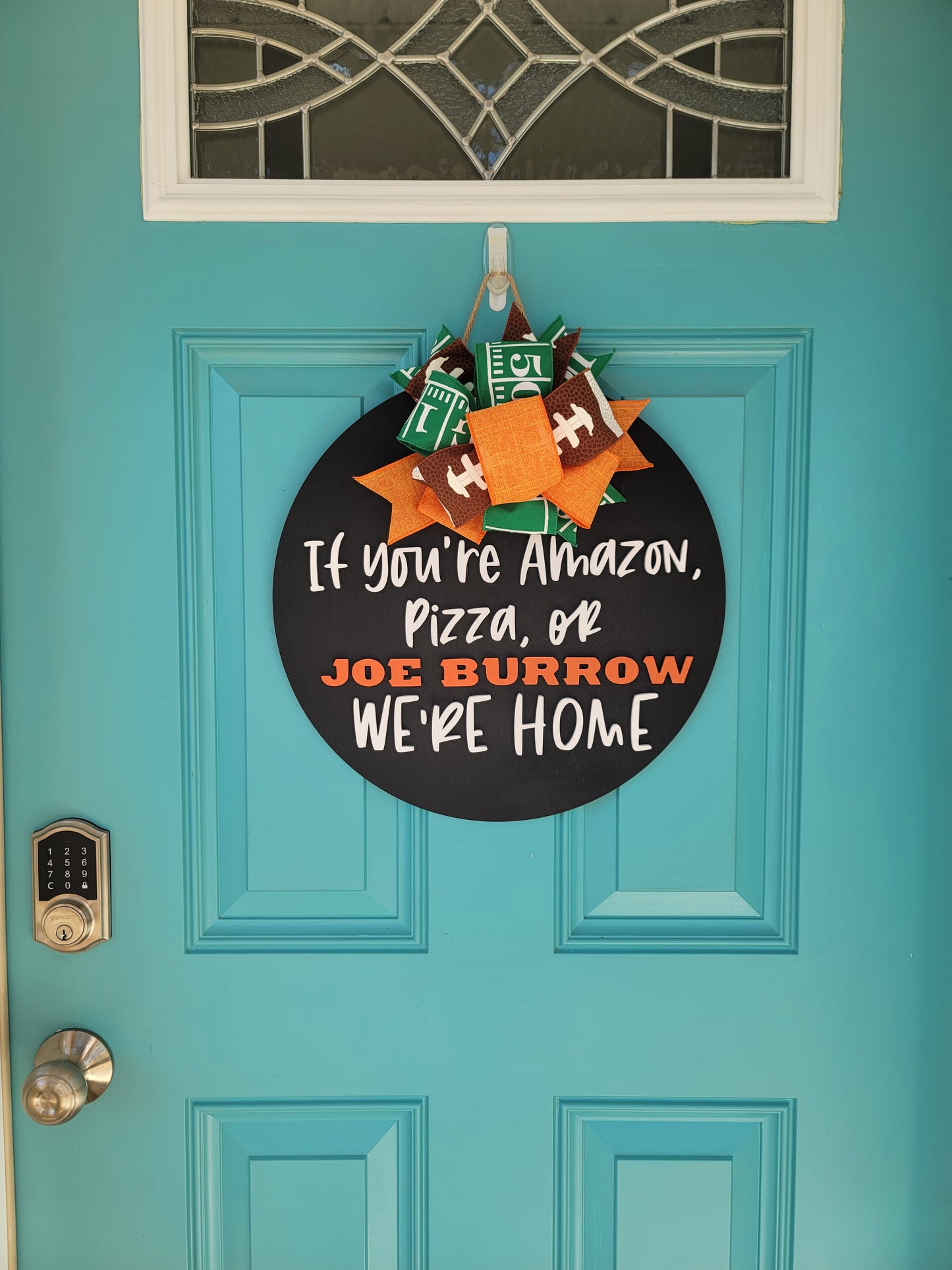 Joe Burrow Door Hanger
