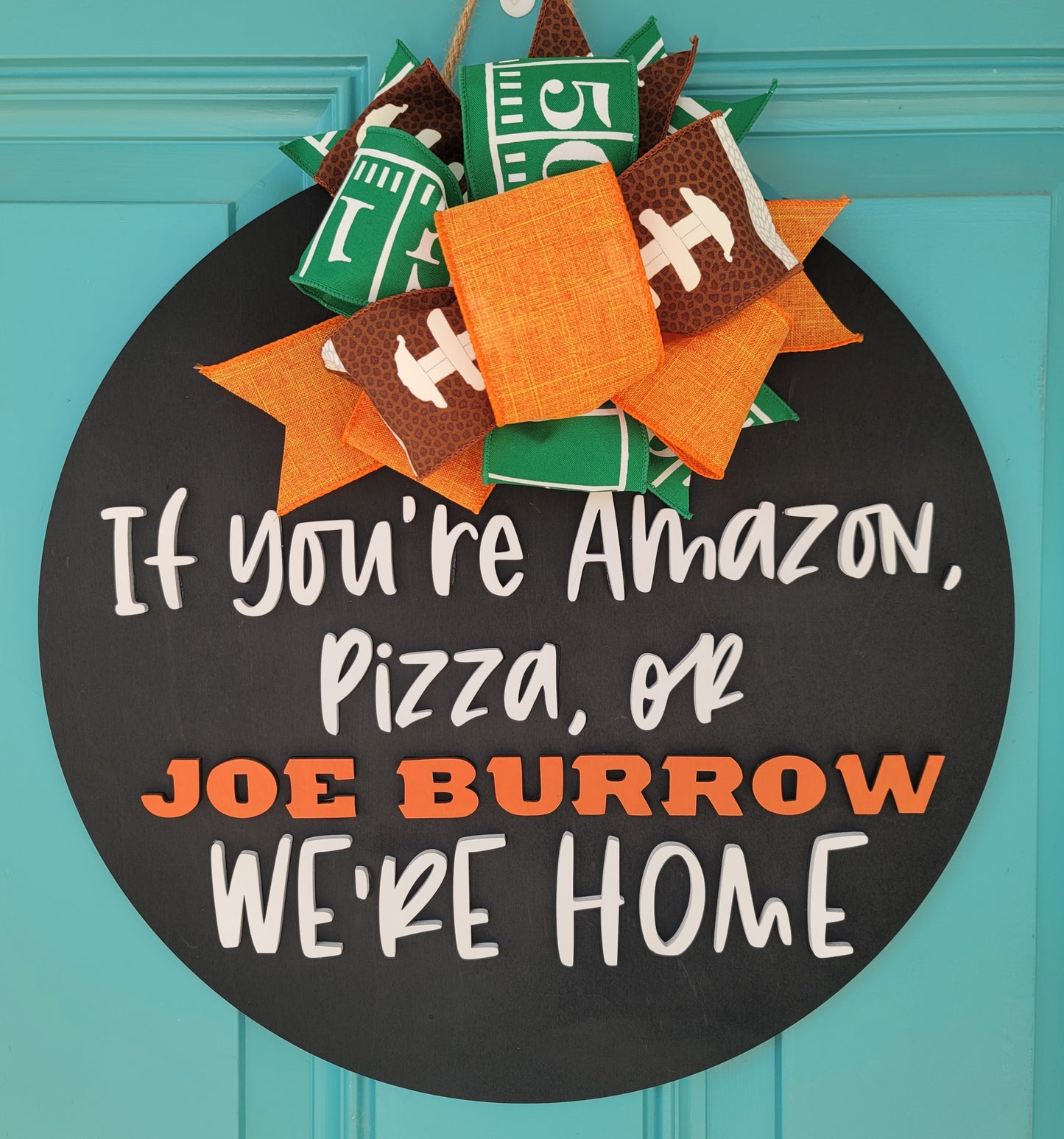 Joe Burrow Door Hanger