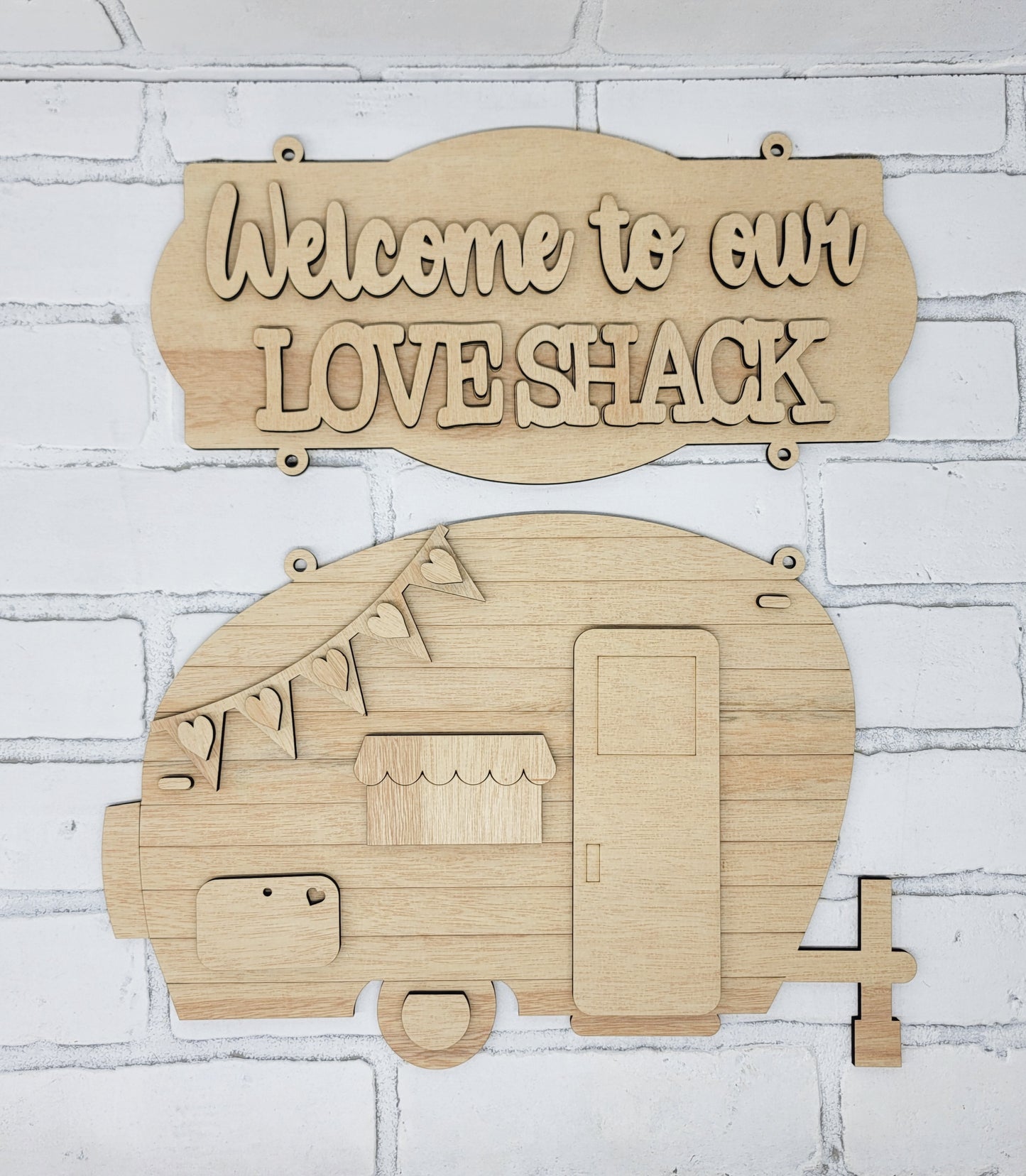 Love Shack Door Hanger
