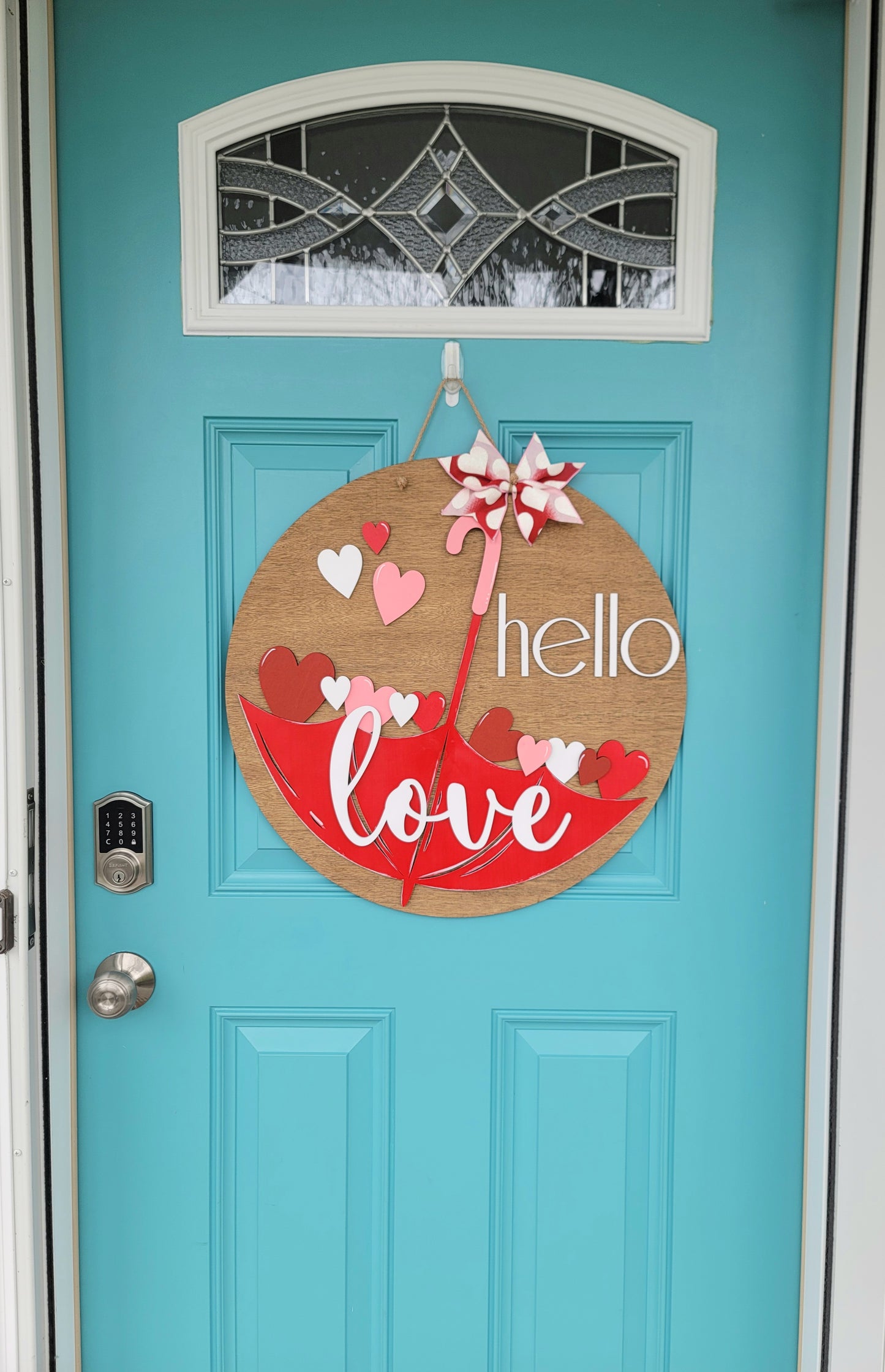 Love Umbrella Door Hanger