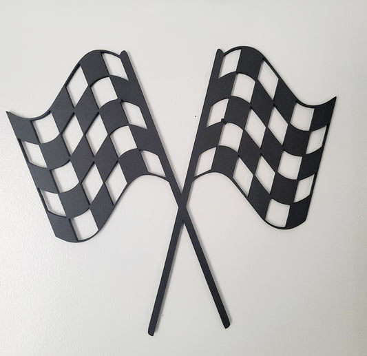 Checkered Flag Sign
