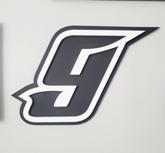 Racing Number Sign