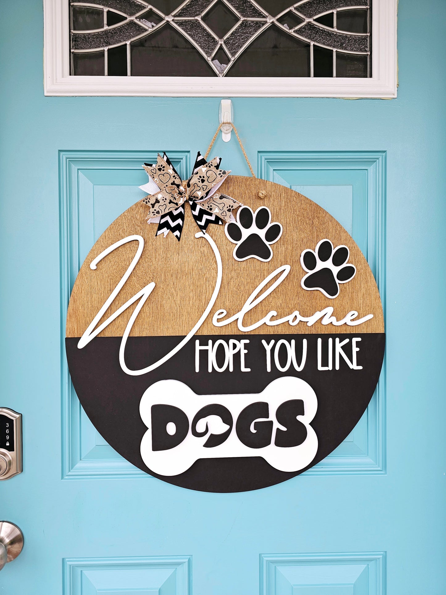 Hope you like Dogs-updated Door Hanger