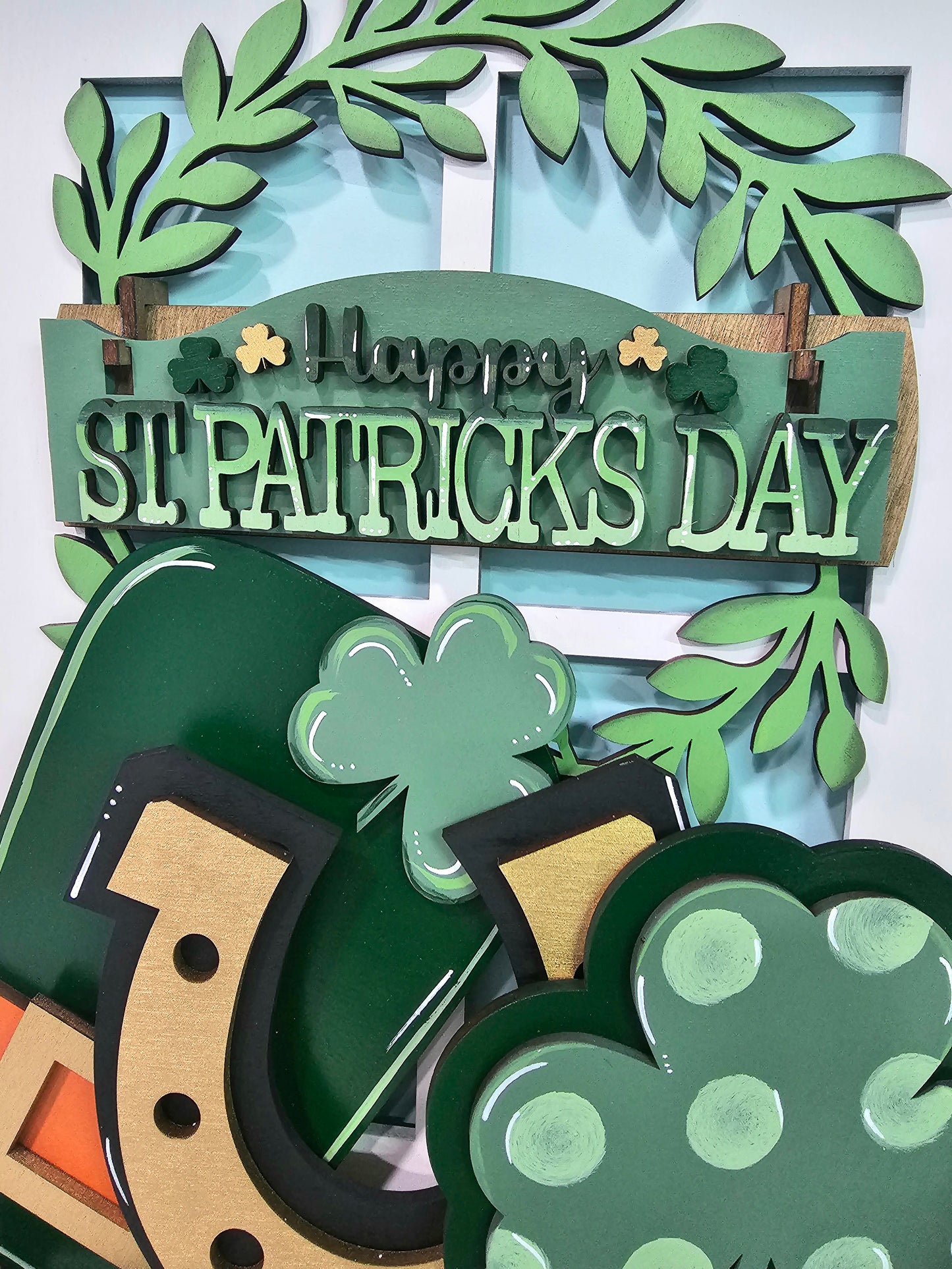 St. Patrick's Day- Interchangeable Window Inserts