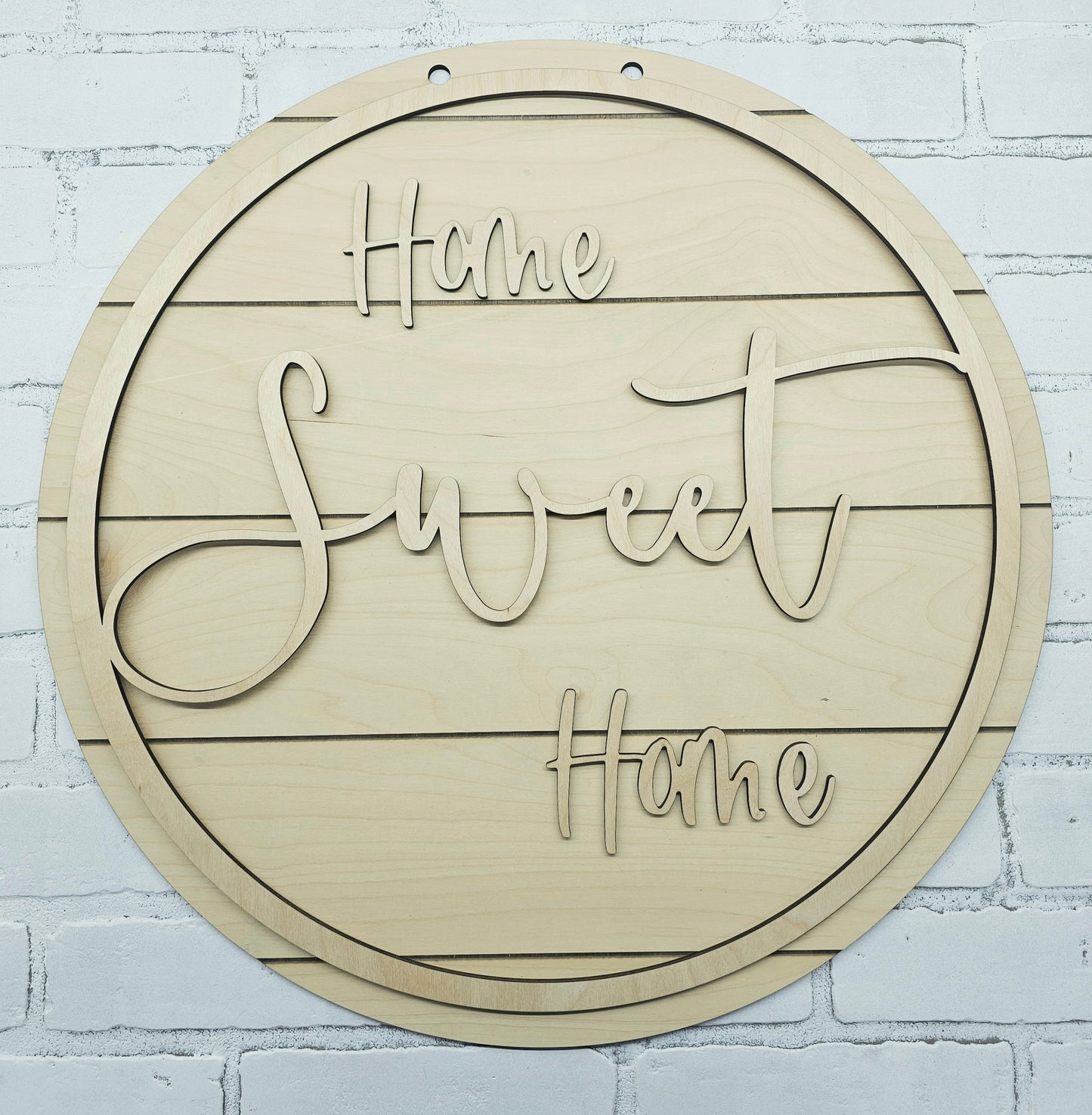 Home Sweet Home Ring Door Hanger
