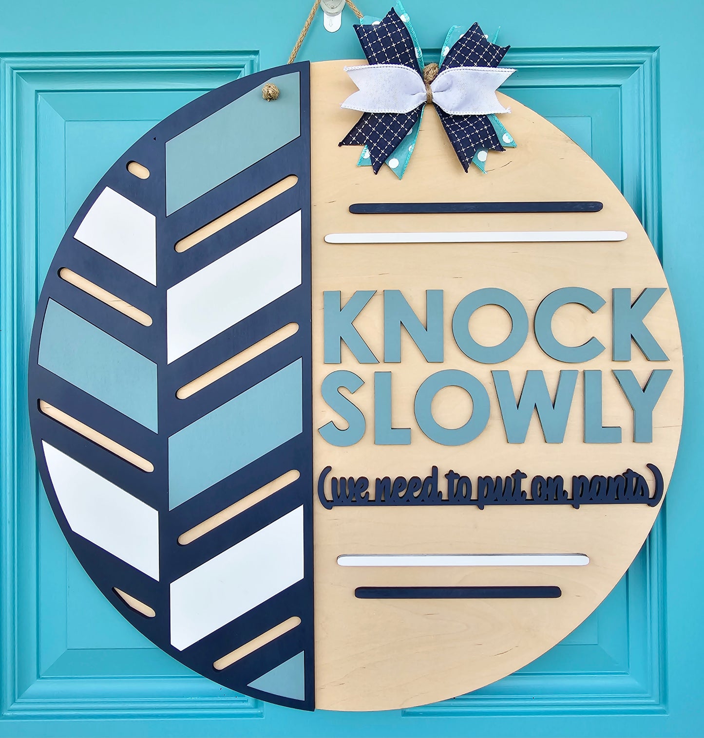 Knock Slowly Door Hanger