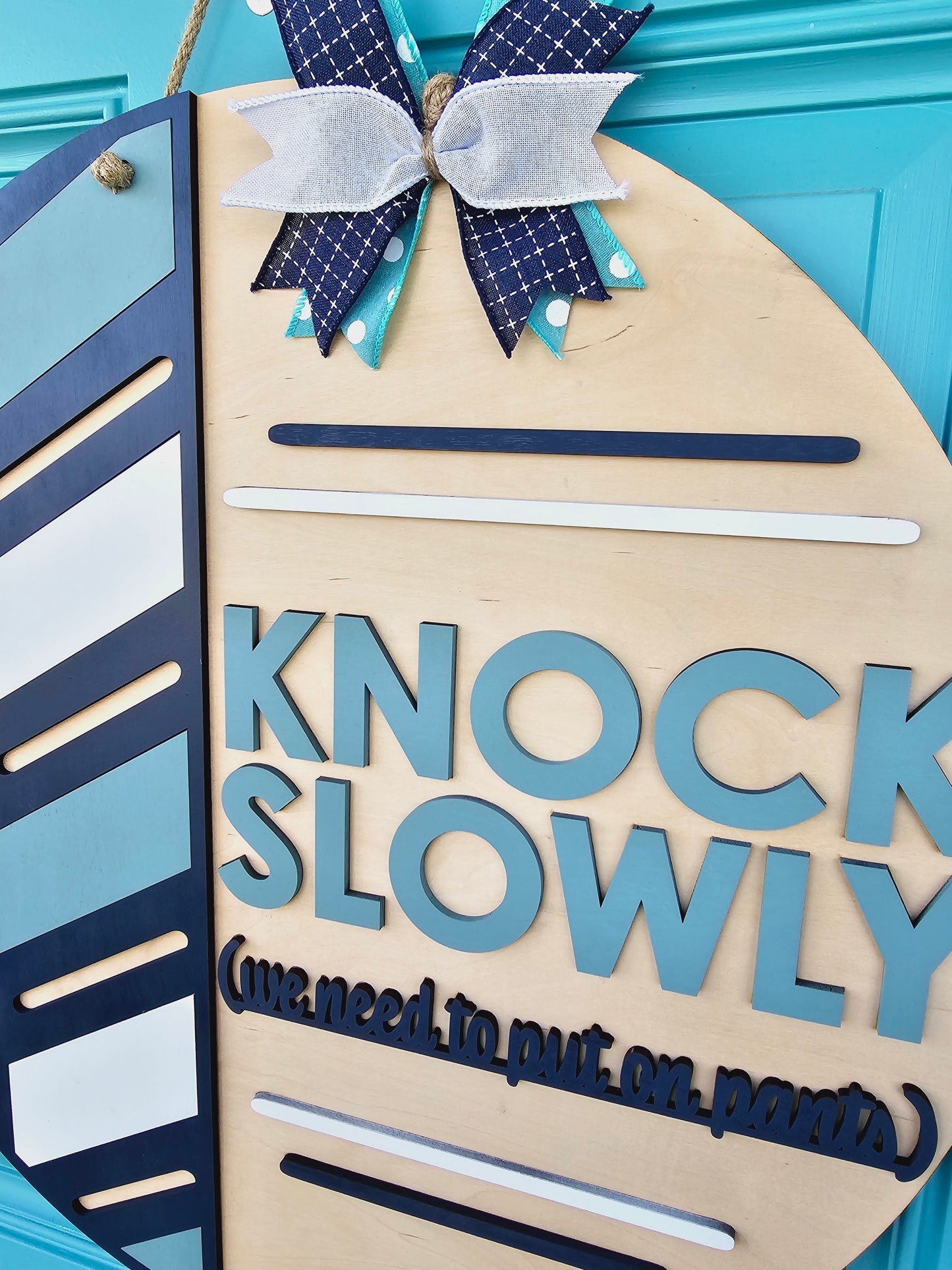 Knock Slowly Door Hanger