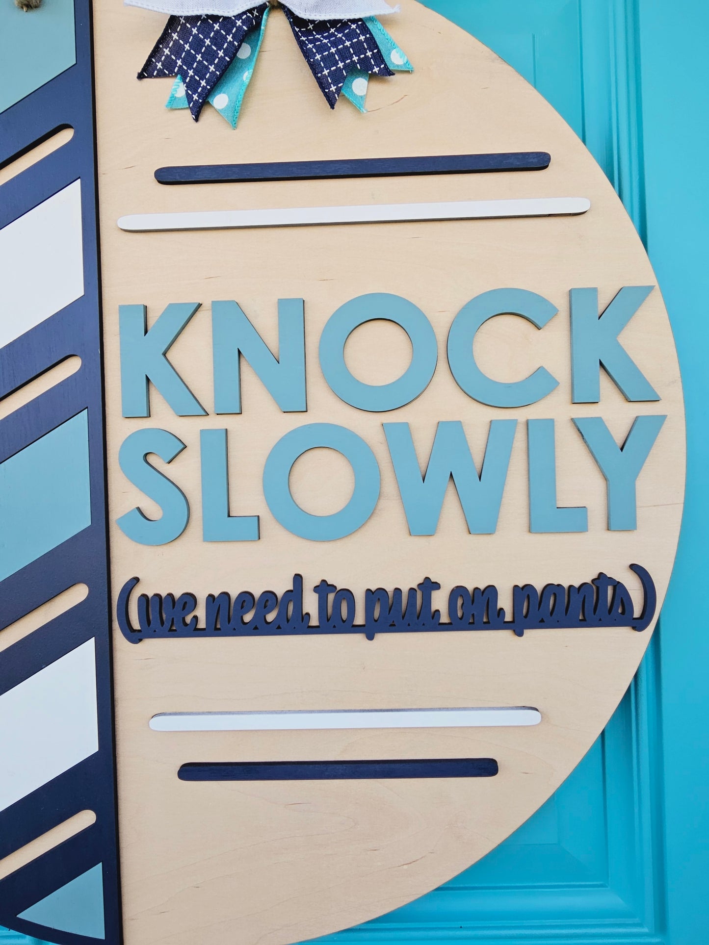 Knock Slowly Door Hanger