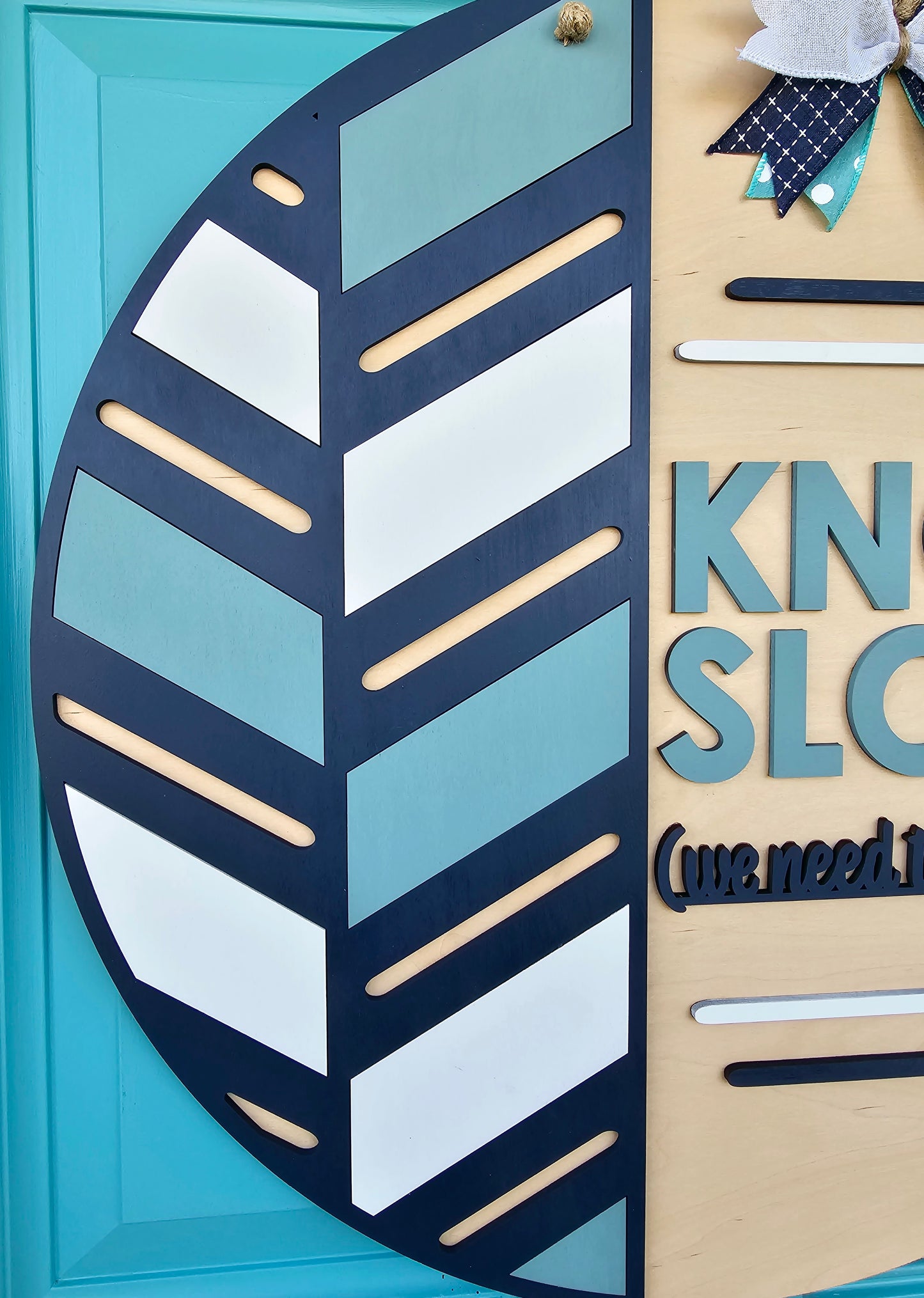Knock Slowly Door Hanger