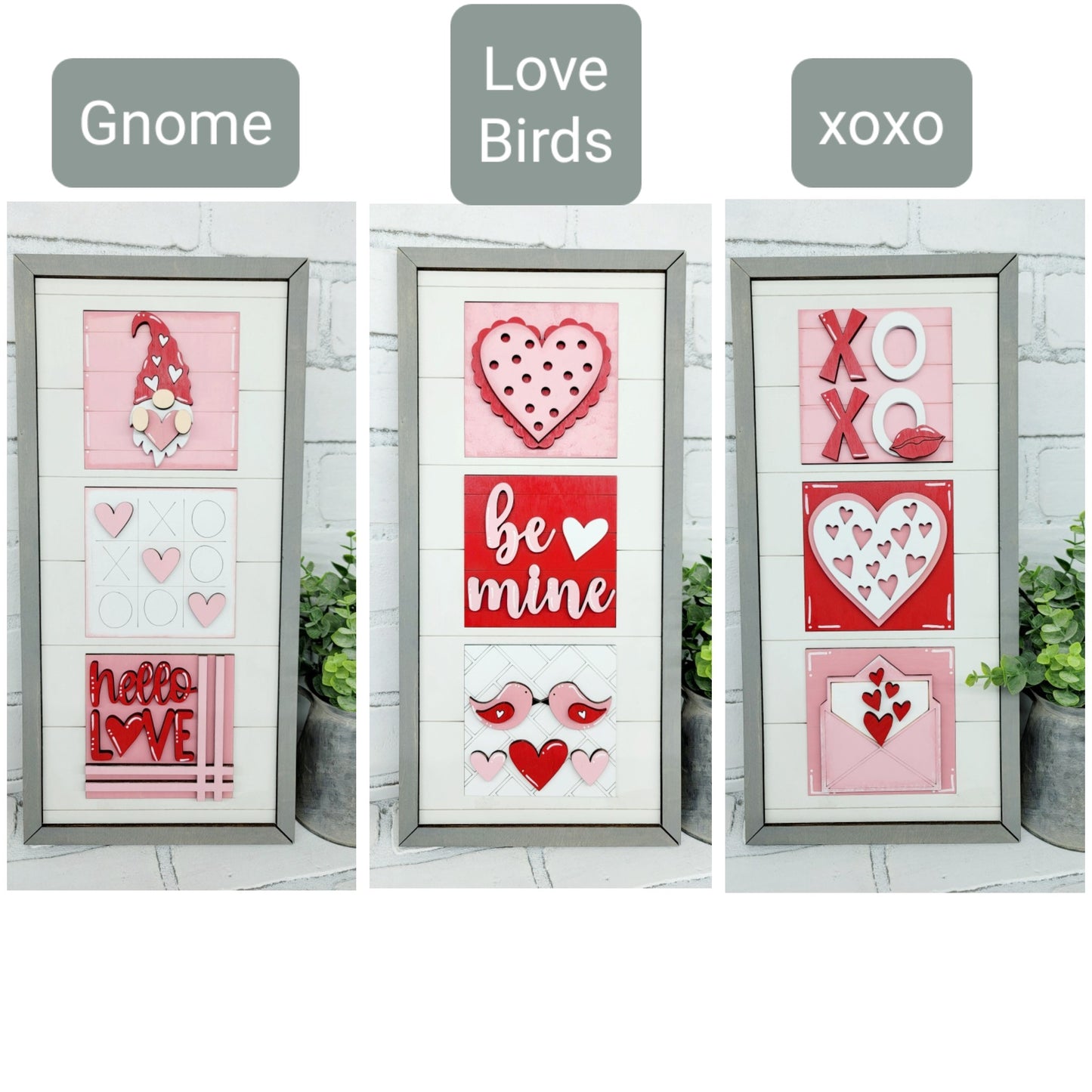 Valentine's Day- Set of 3