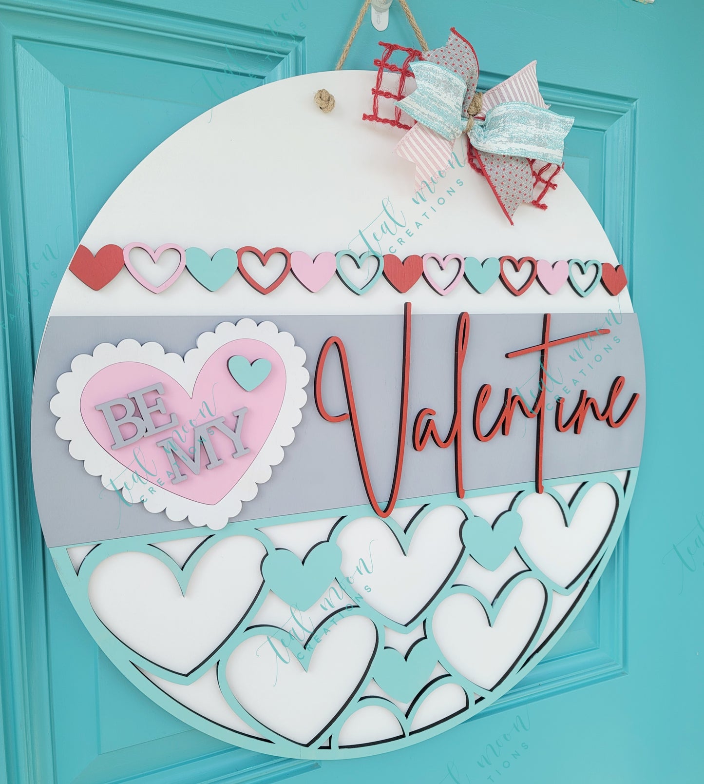 Be My Valentine Door Hanger