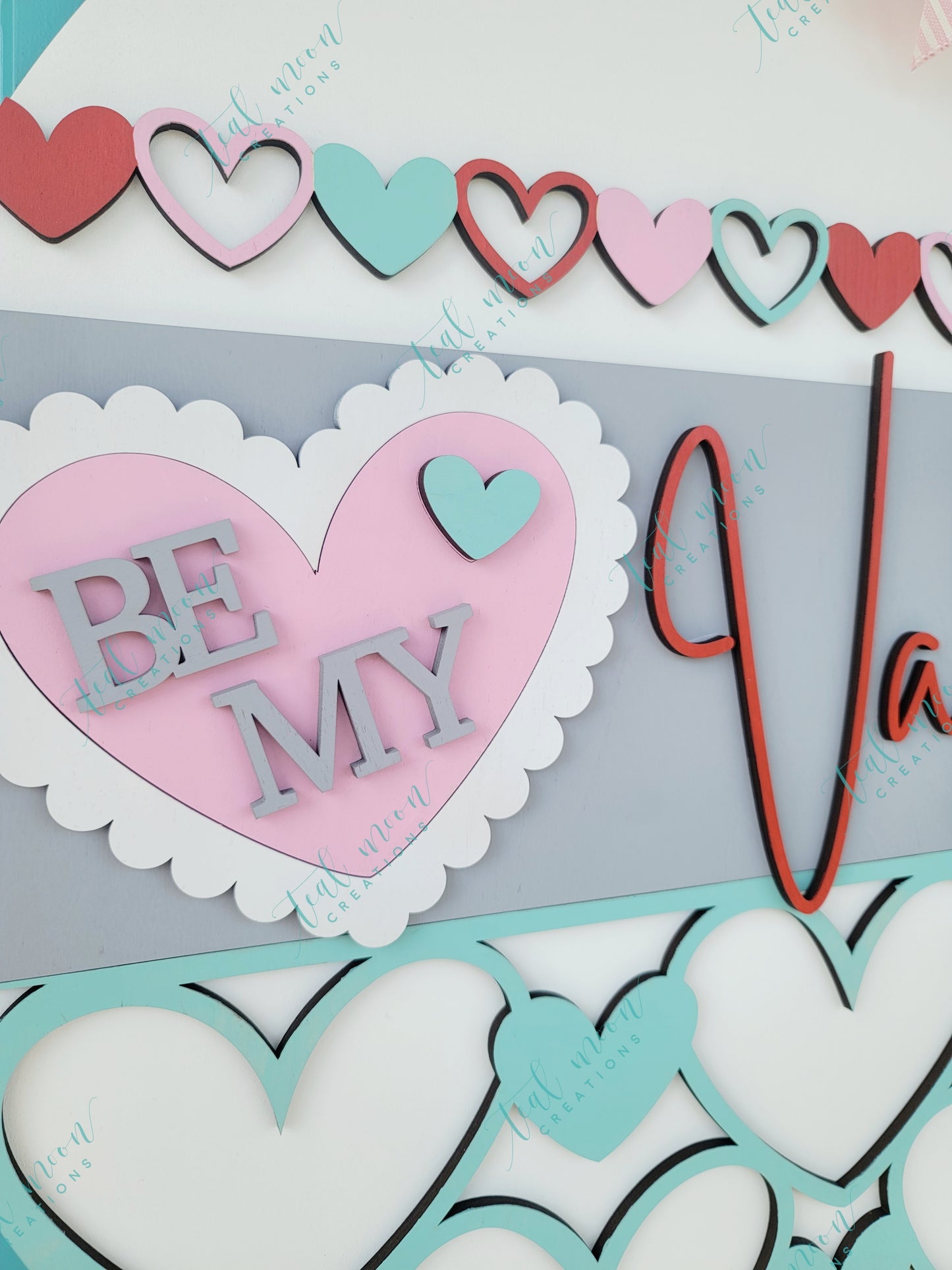 Be My Valentine Door Hanger