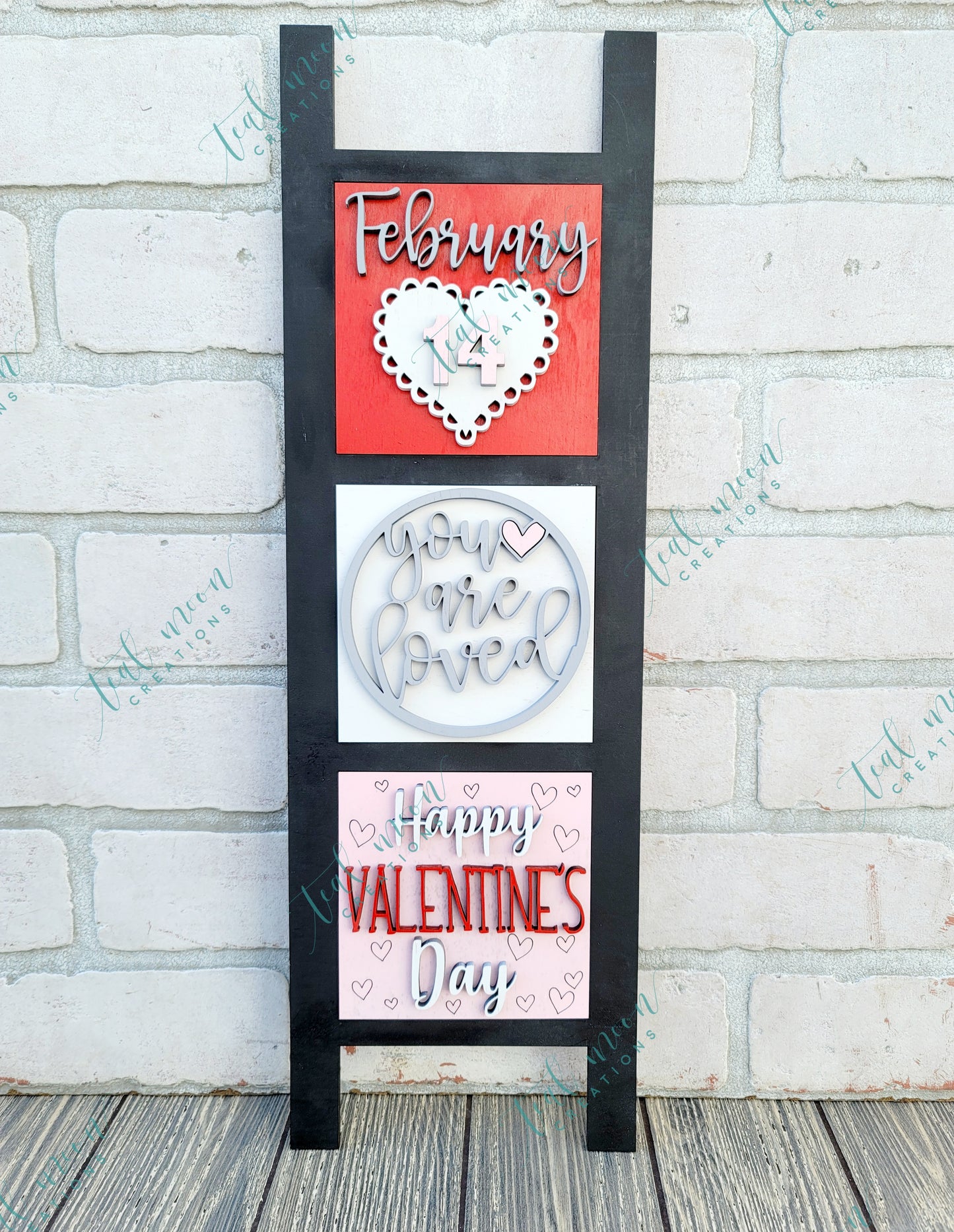 Happy Valentine's Day- Set of 3