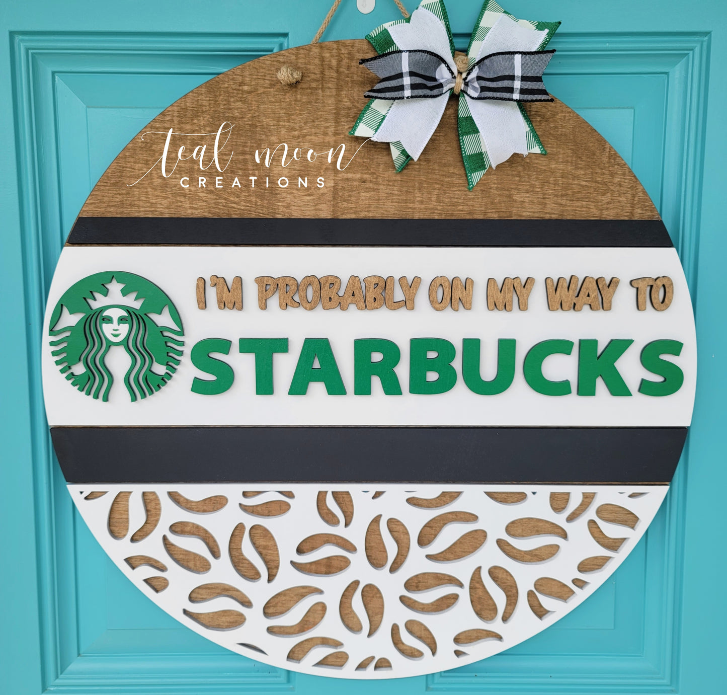 Starbucks Door Hanger