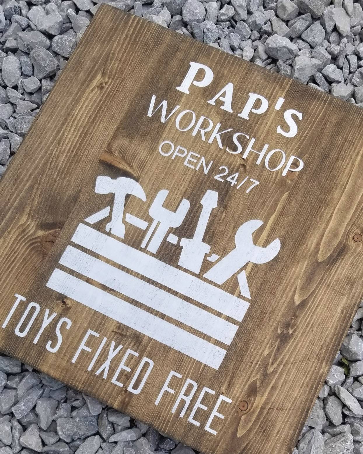 Grandpa's Workshop Sign