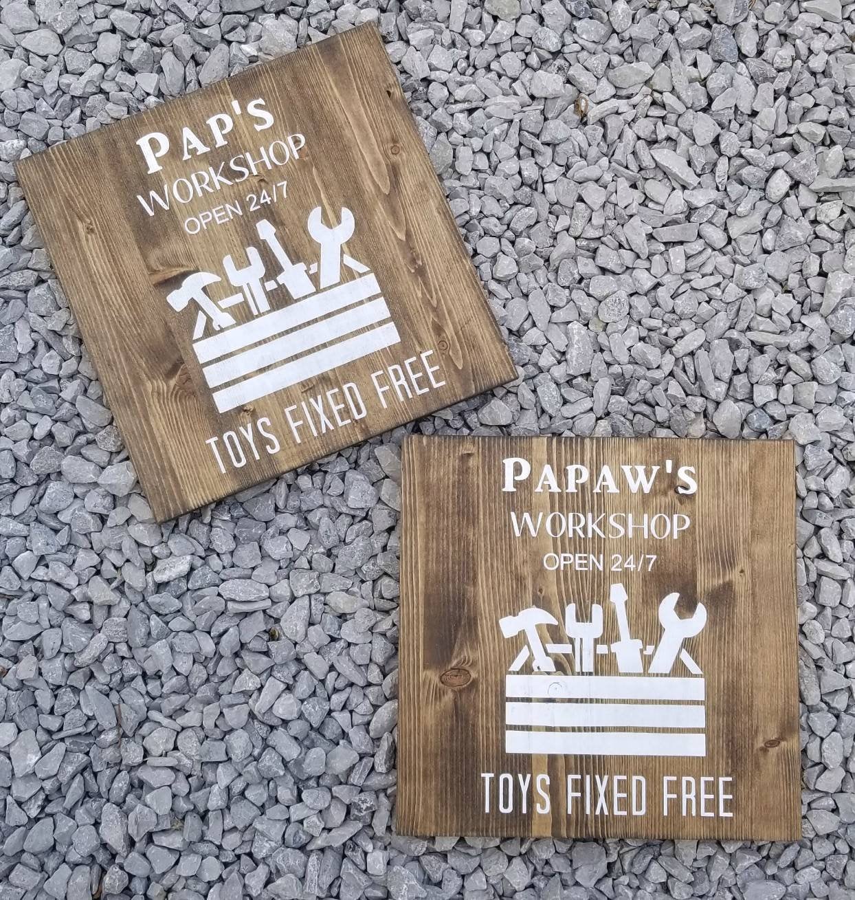 Grandpa's Workshop Sign