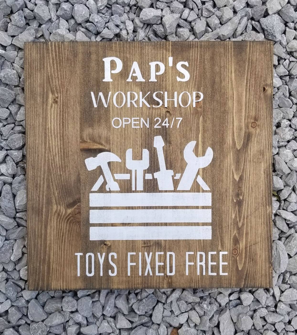 Grandpa's Workshop Sign