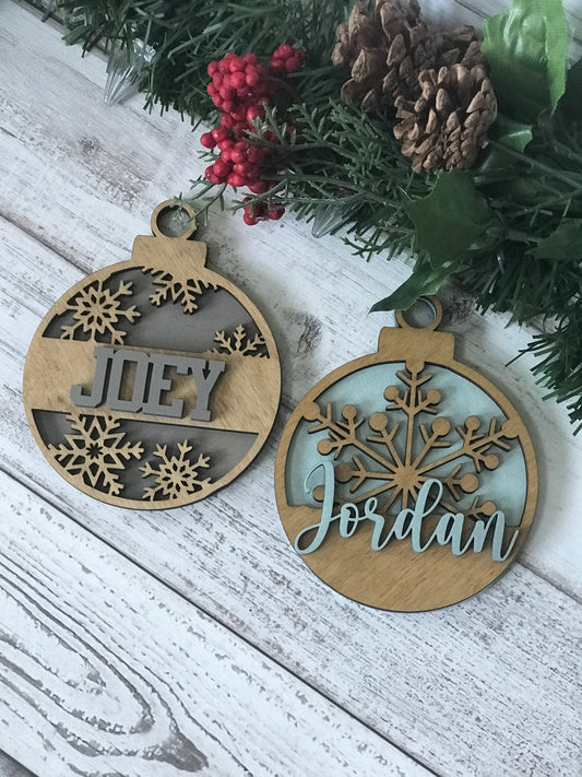 Stocking Tags/ Name Ornaments