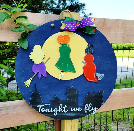 HP Tonight We Fly Door Hanger