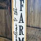Welcome to the Farm Porch Leaner- wholesale