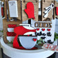 Kitchen Tiered Tray Set