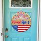 Happy July 4th Fireworks Door Hanger