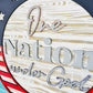 One Nation Under God Door Hanger