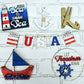 Nautical 4th of July Tiered Tray Set