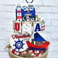 Nautical 4th of July Tiered Tray Set