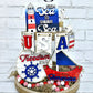 Nautical 4th of July Tiered Tray Set