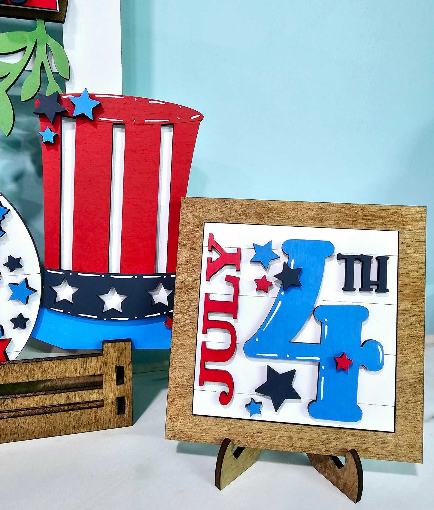 4th of July- Interchangeable Window Inserts