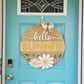 Hello Summer Daisies Door Hanger