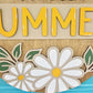 Hello Summer Daisies Door Hanger