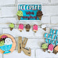 Ice Cream Tiered Tray Set