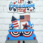 Let Freedom Ring 2 Piece Truck Door Hanger