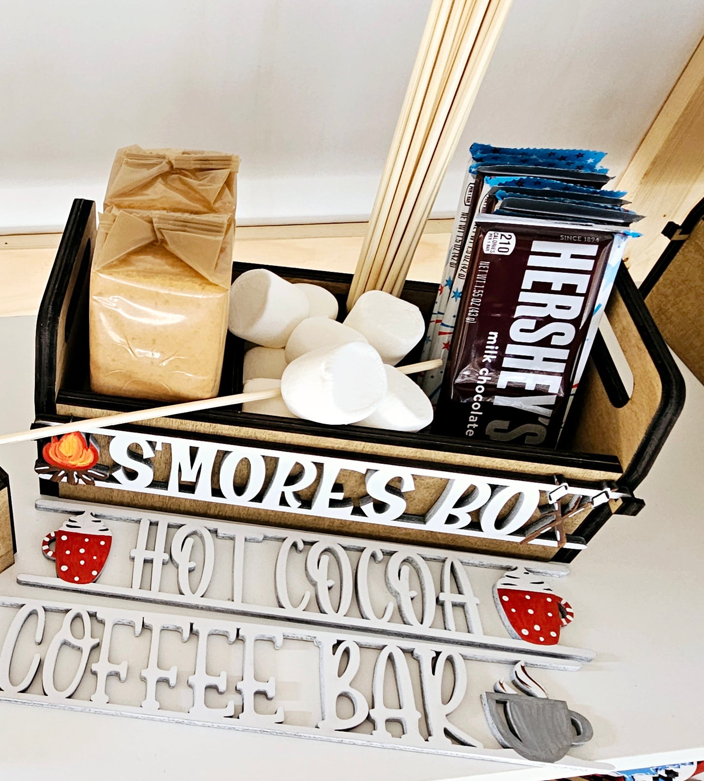 Smores/ Coffee Bar/ Hot Cocoa Bar Box