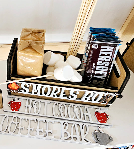 Smores/ Coffee Bar/ Hot Cocoa Bar Box