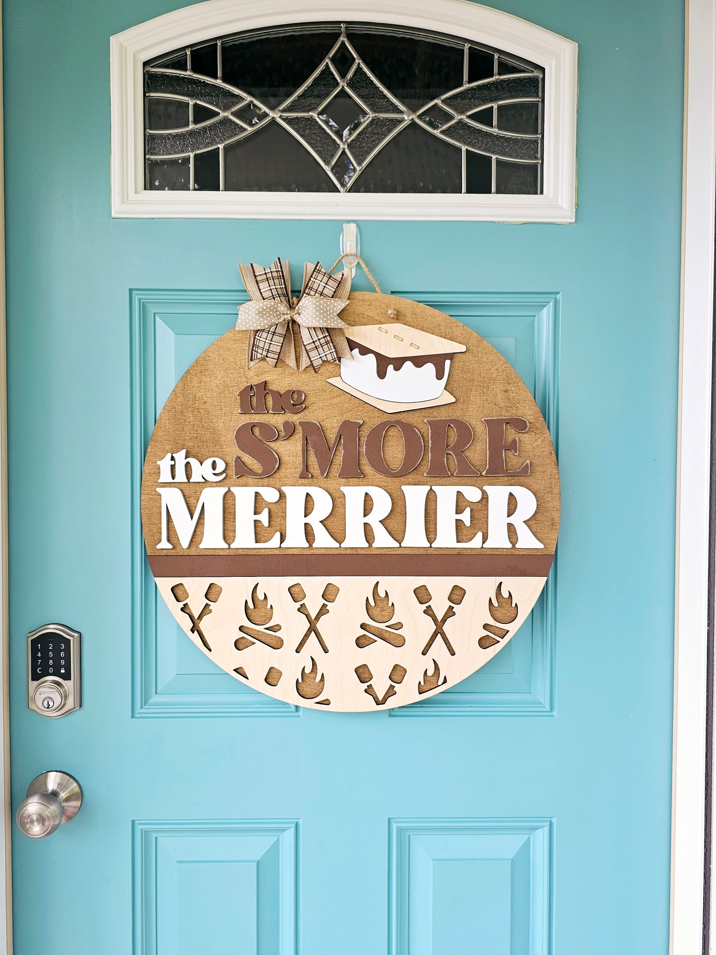 The S'more the Merrier Door Hanger