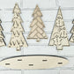 Standing Christmas Trees-Set of 5 w/ Stand