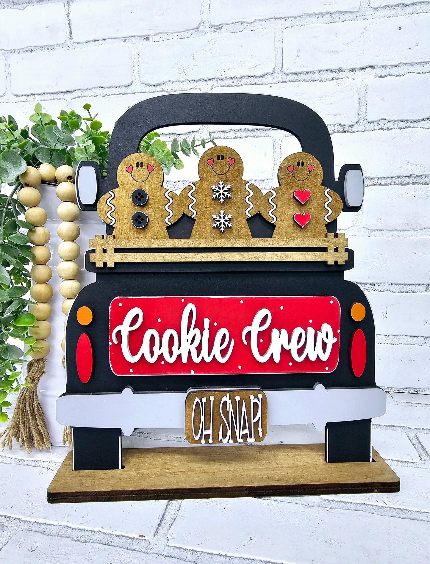 Gingerbread Truck Inserts