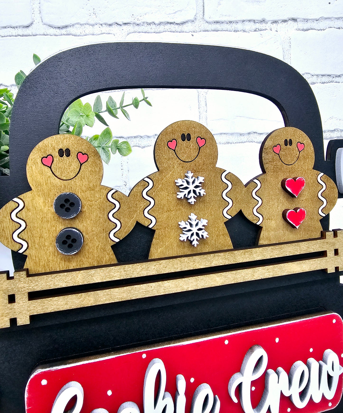 Gingerbread Truck Inserts