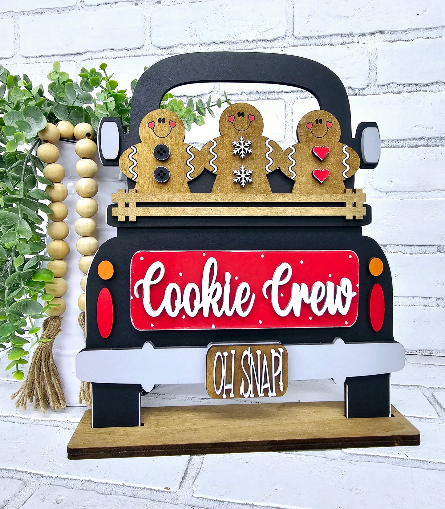 Gingerbread Truck Inserts