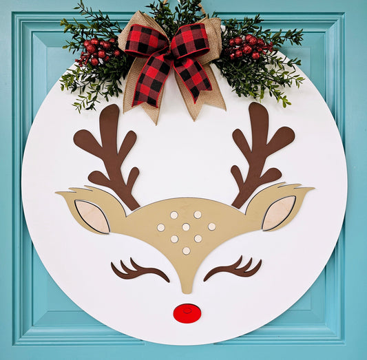 Reindeer Door Hanger-wholesale