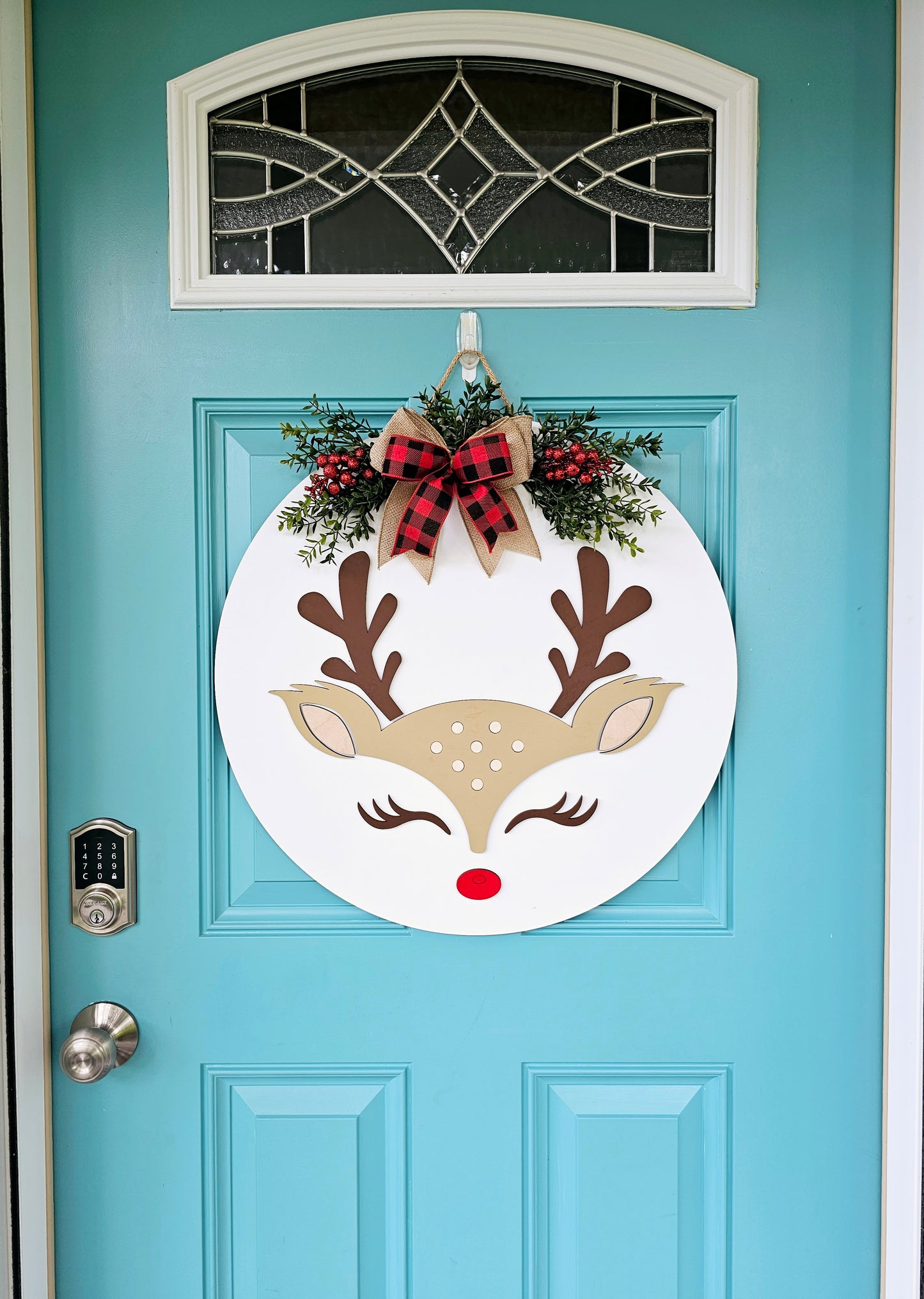 Reindeer Door Hanger