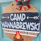 Camp Wannabrewski Door Hanger