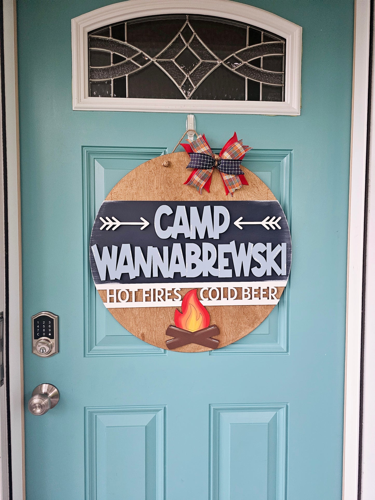 Camp Wannabrewski Door Hanger