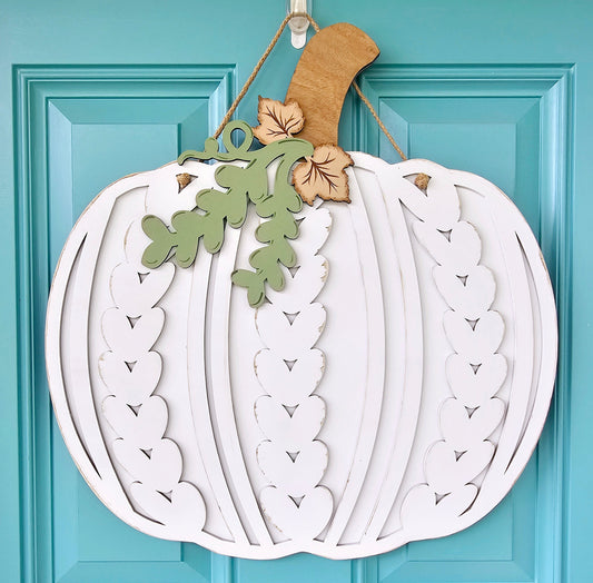 Sweater Pumpkin Door Hanger-wholesale