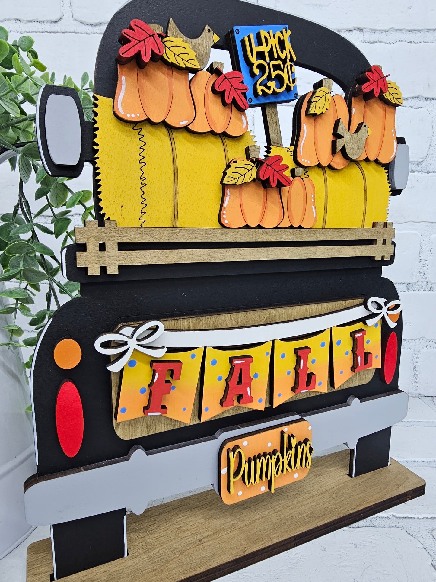 Fall Pumpkin Truck Inserts