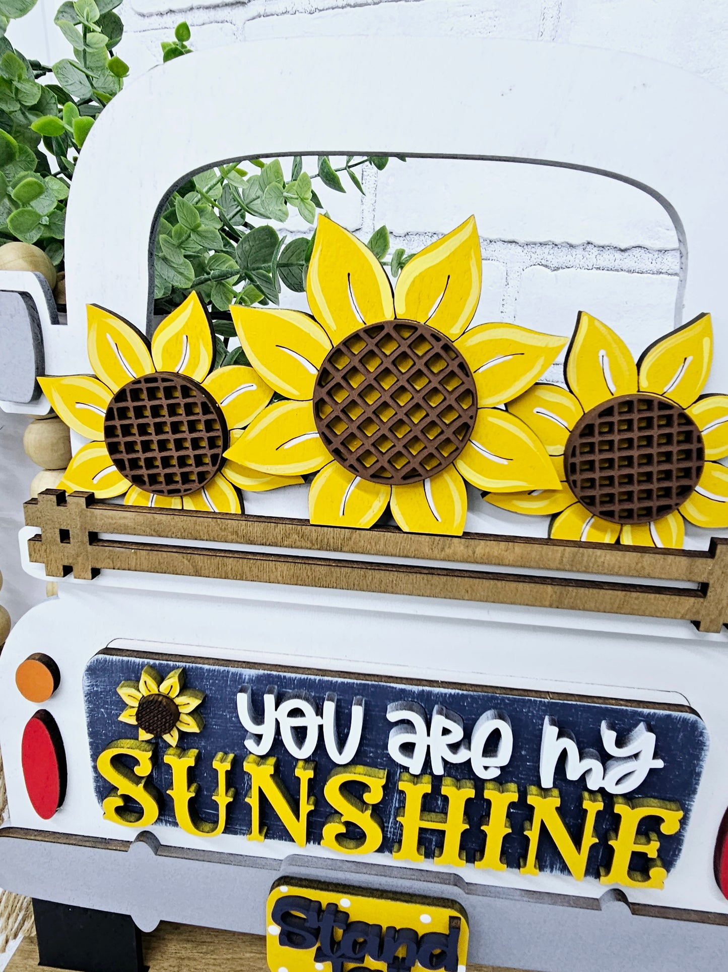 Sunflower Truck Inserts